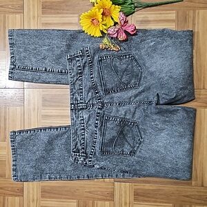 CHICO'S platinum denim jeans